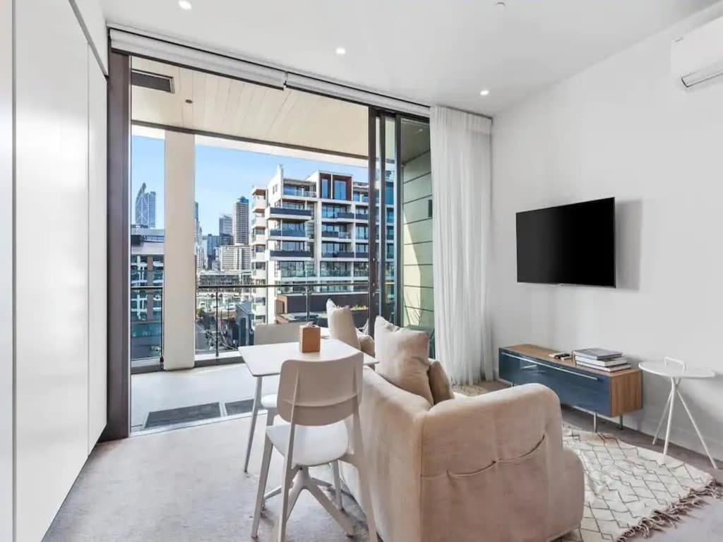 Modern One Bedroom Apartment In Wynyard Quarter 奥克兰 外观 照片