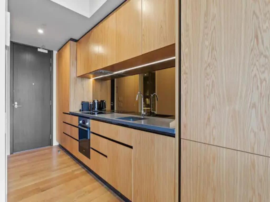 Modern One Bedroom Apartment In Wynyard Quarter 奥克兰 外观 照片