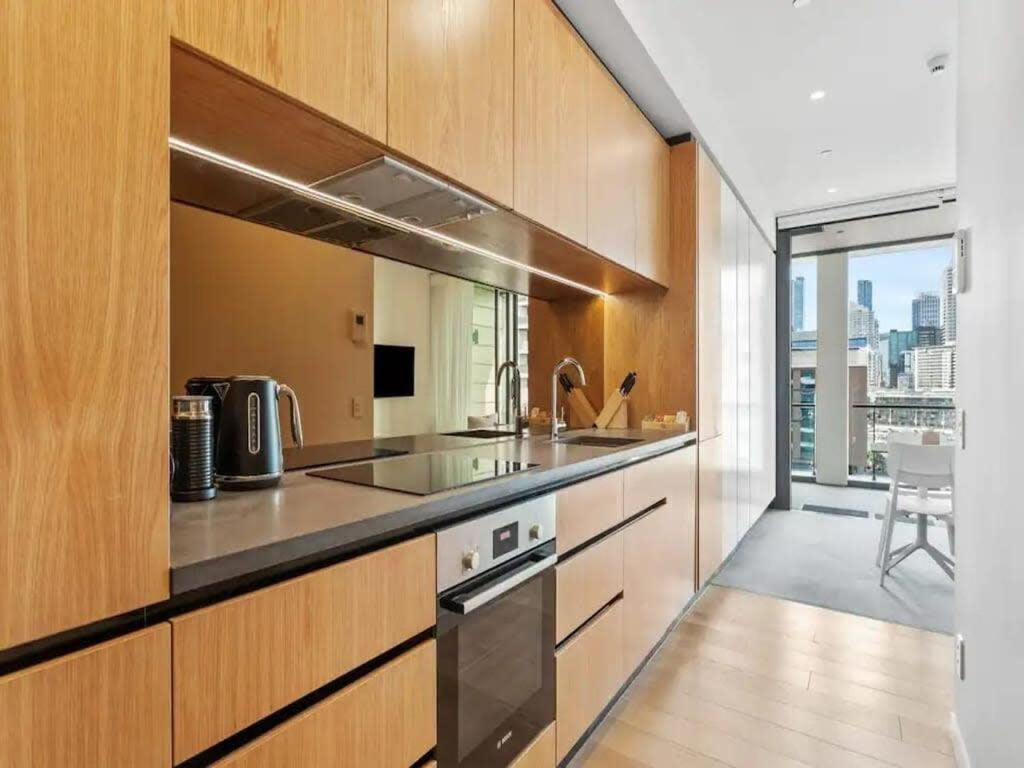 Modern One Bedroom Apartment In Wynyard Quarter 奥克兰 外观 照片